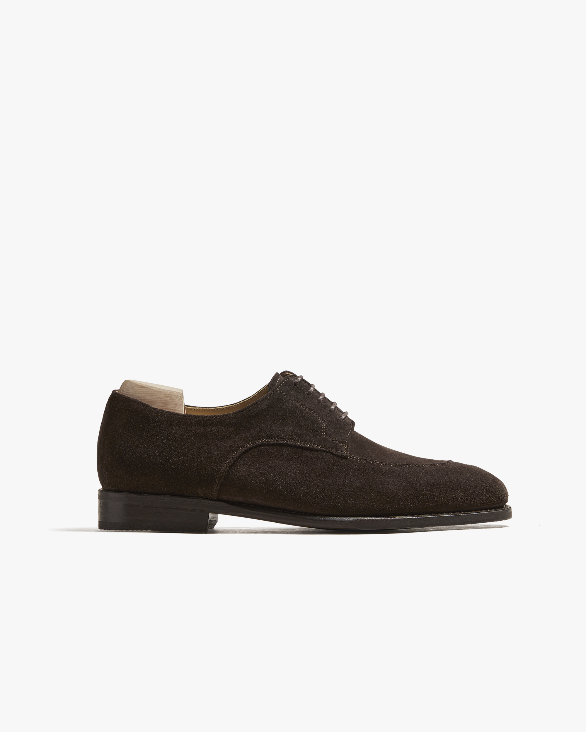 ICONA | BROWN SUEDE DERBY LACE UPS