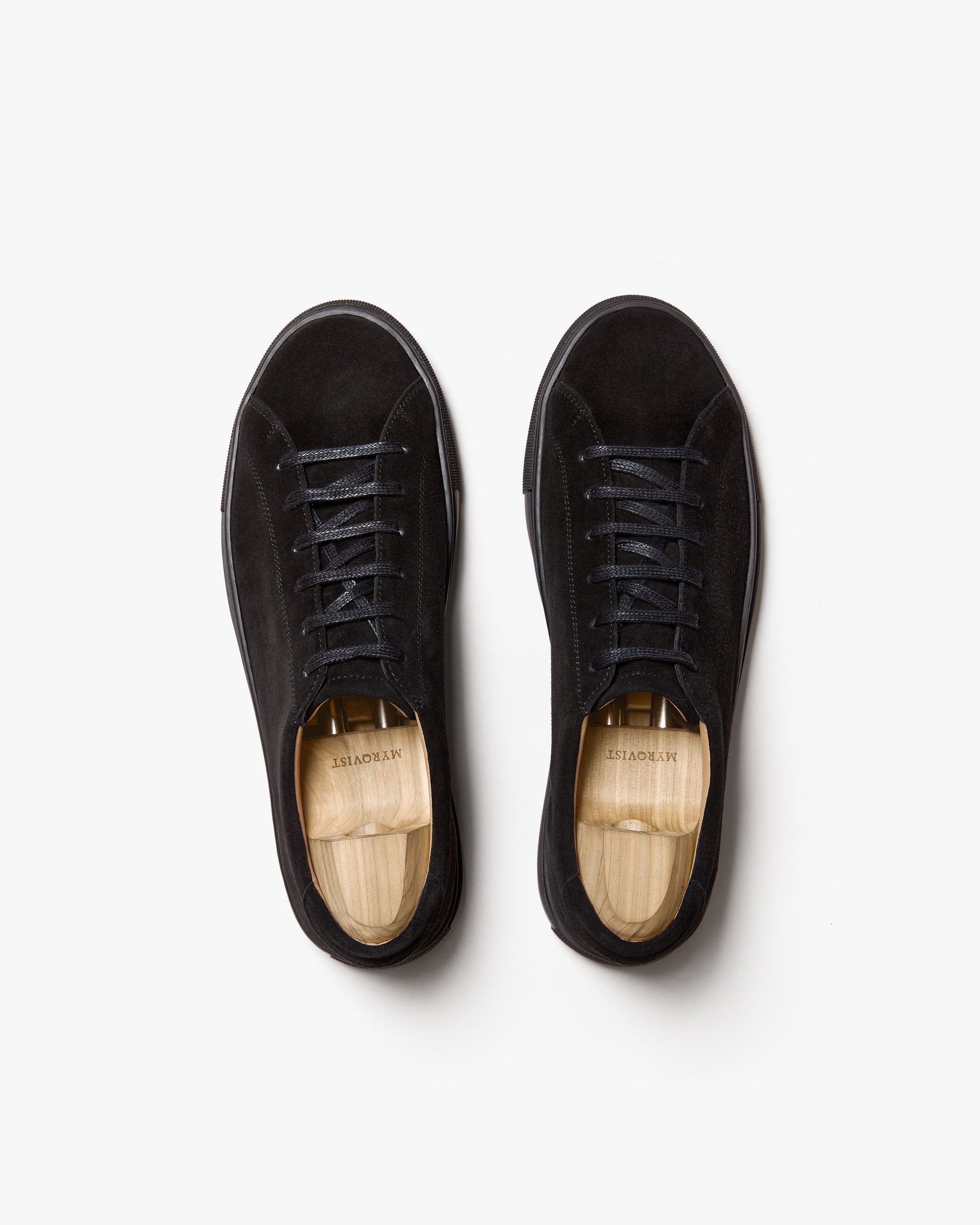 NOHA | BLACK SUEDE LEATHER SNEAKERS