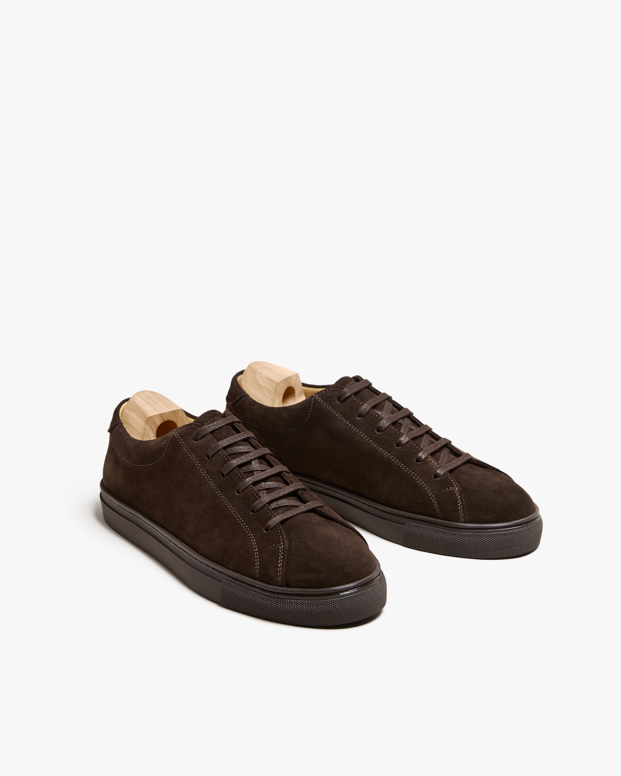 MAX | BROWN SUEDE LEATHER SNEAKERS