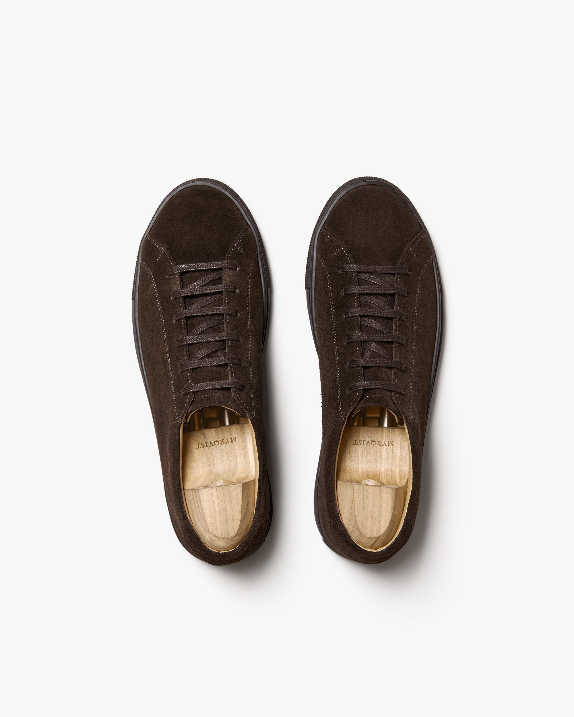 MAX | BROWN SUEDE LEATHER SNEAKERS