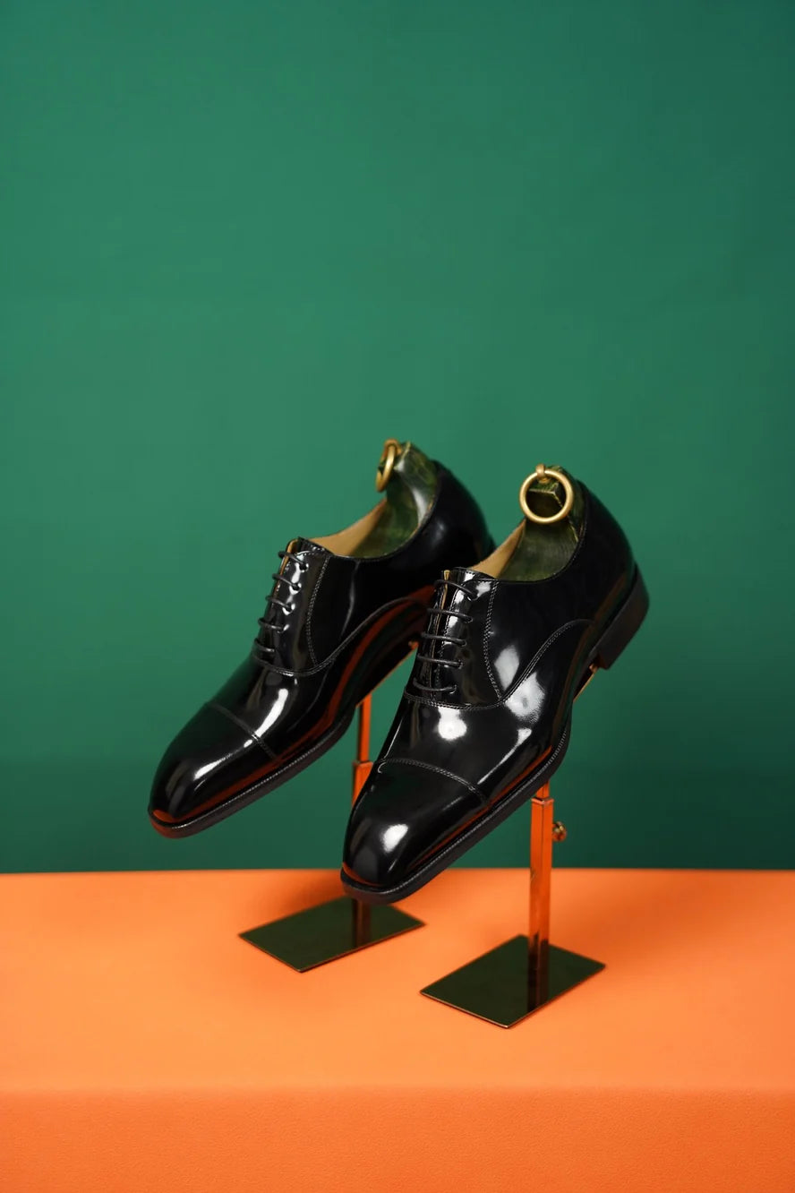 PATENT | BLACK OXFORDS