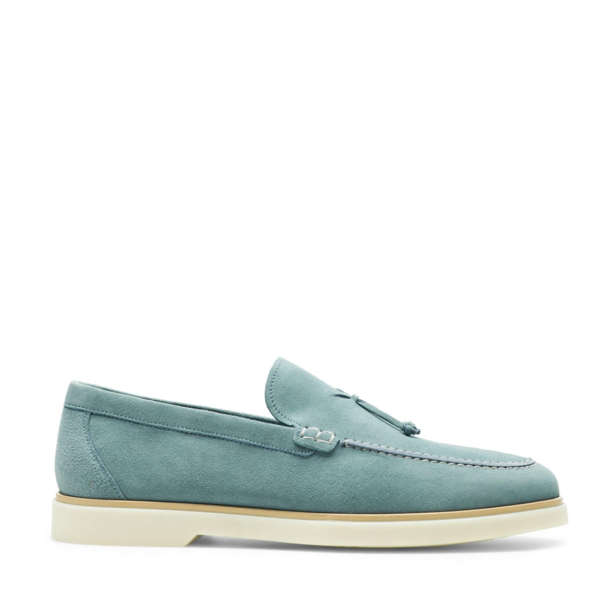VANICE | LIGHT BLUE TASSEL LOAFERS