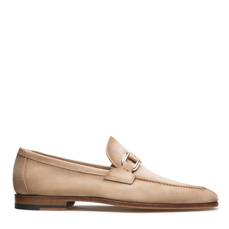 SILVA | CREAM SUEDE LOAFERS