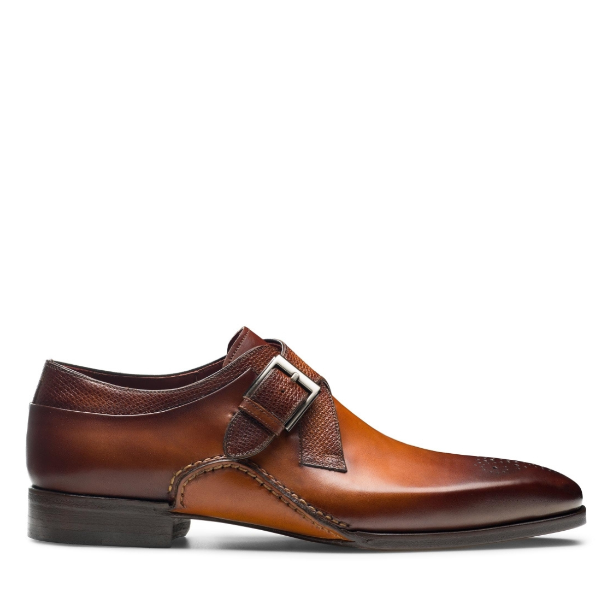 JADE II | TAN LEATHER MONKSTRAP