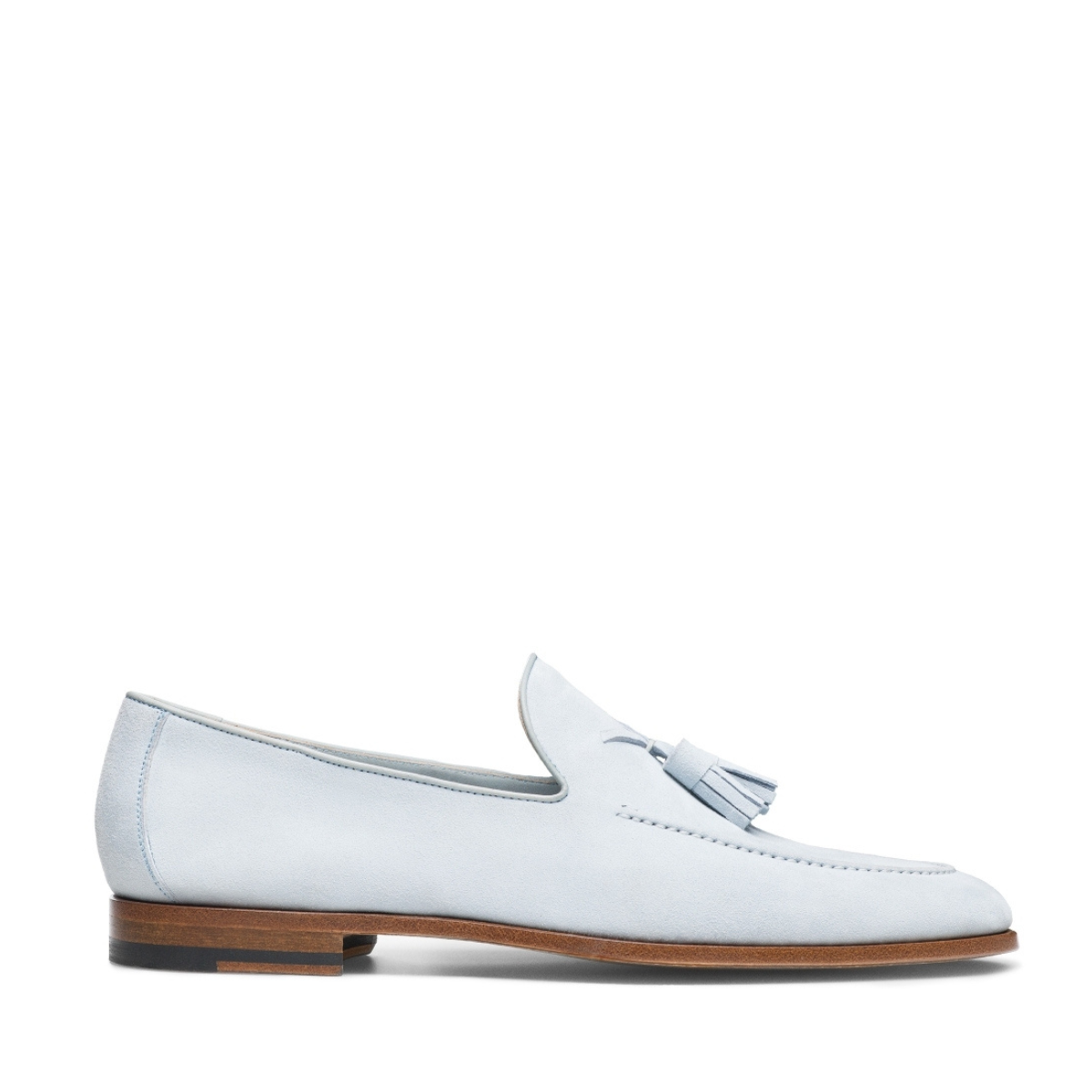 JERRY | LIGHT BLUE SUEDE LOAFERS