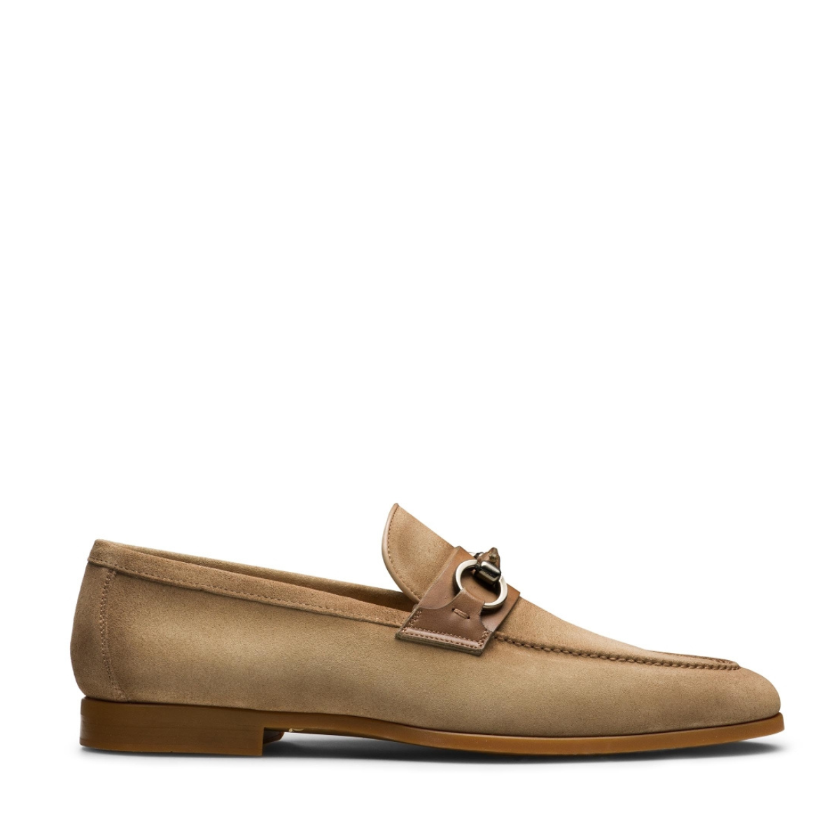 DIEGO | CREAM SUEDE LOAFERS