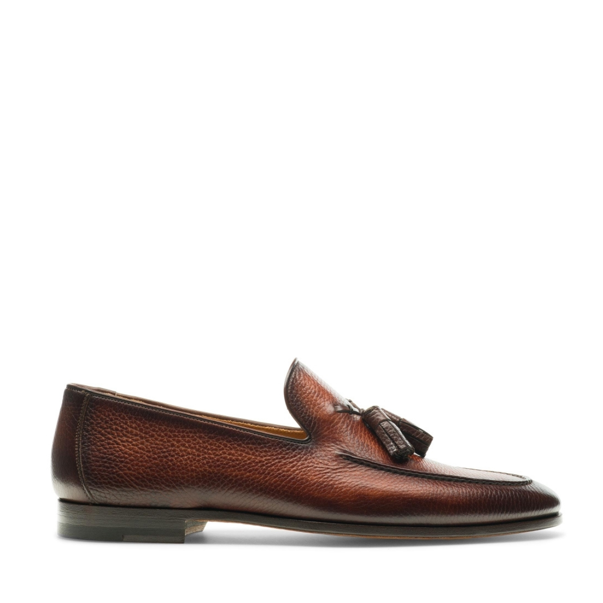 THOMAS | BROWN MILLED LOAFERS