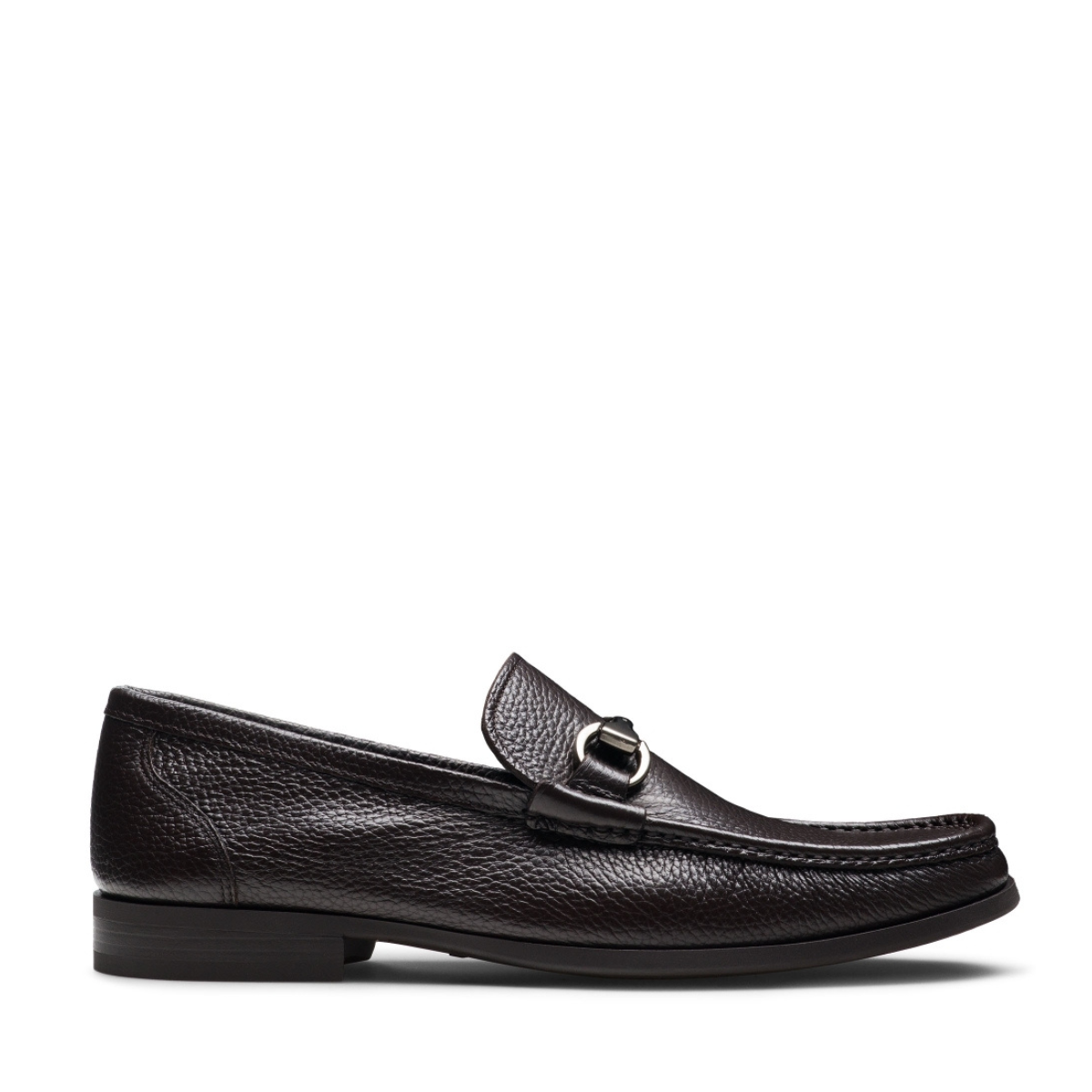 SIENNA | BROWN MILLED LOAFERS