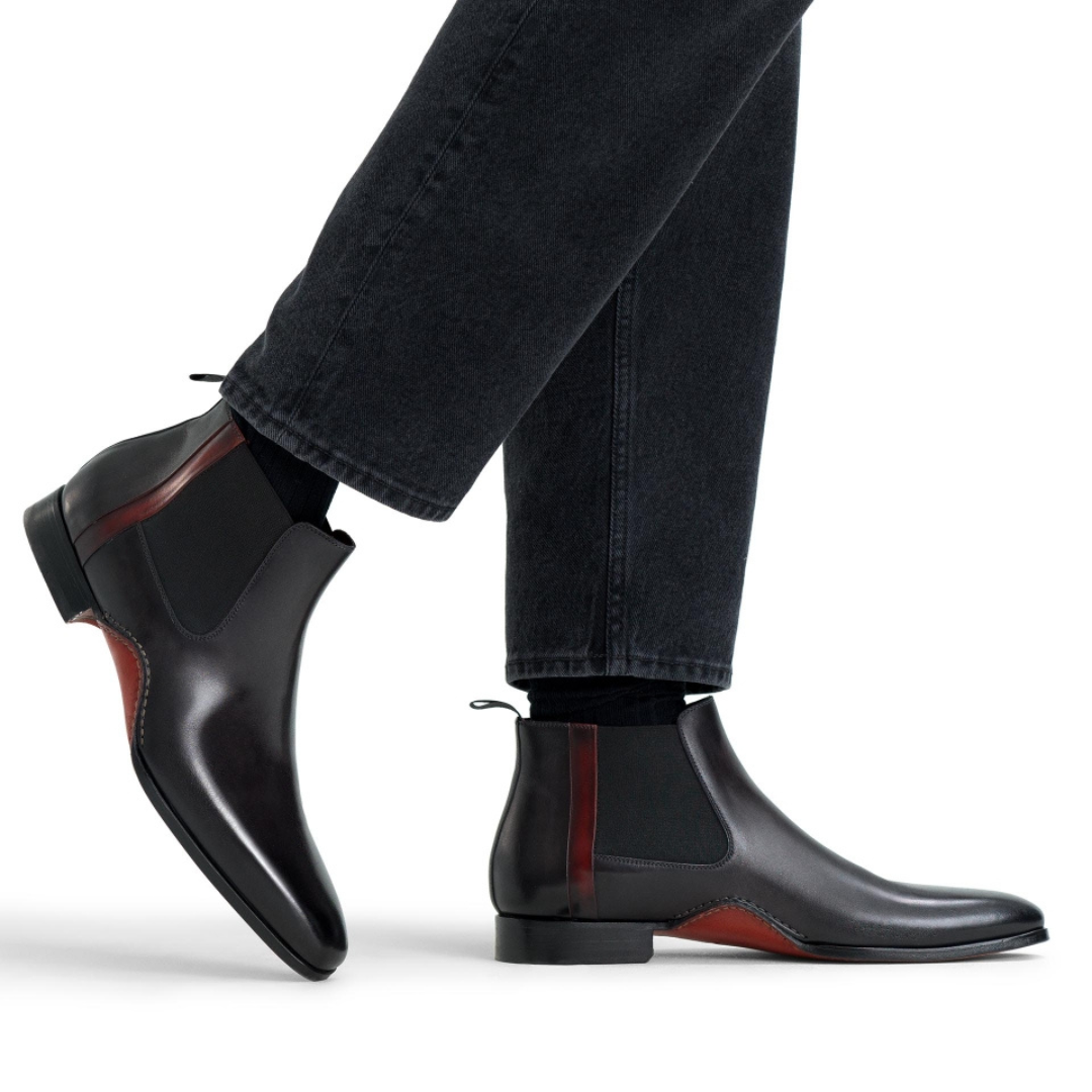 Black chelsea boots size top 7