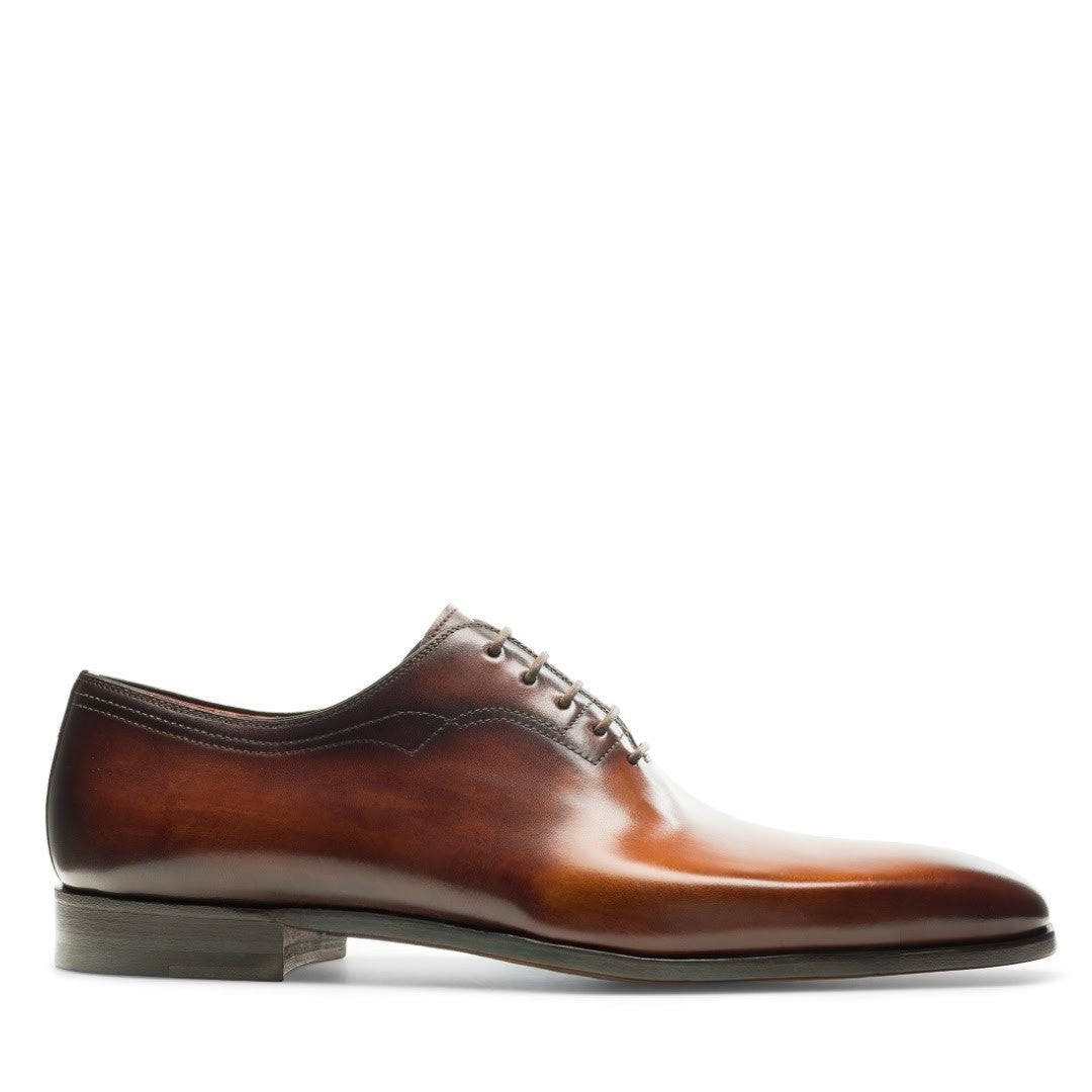 CREED | BROWN HAND-PAINTED LACE UPS