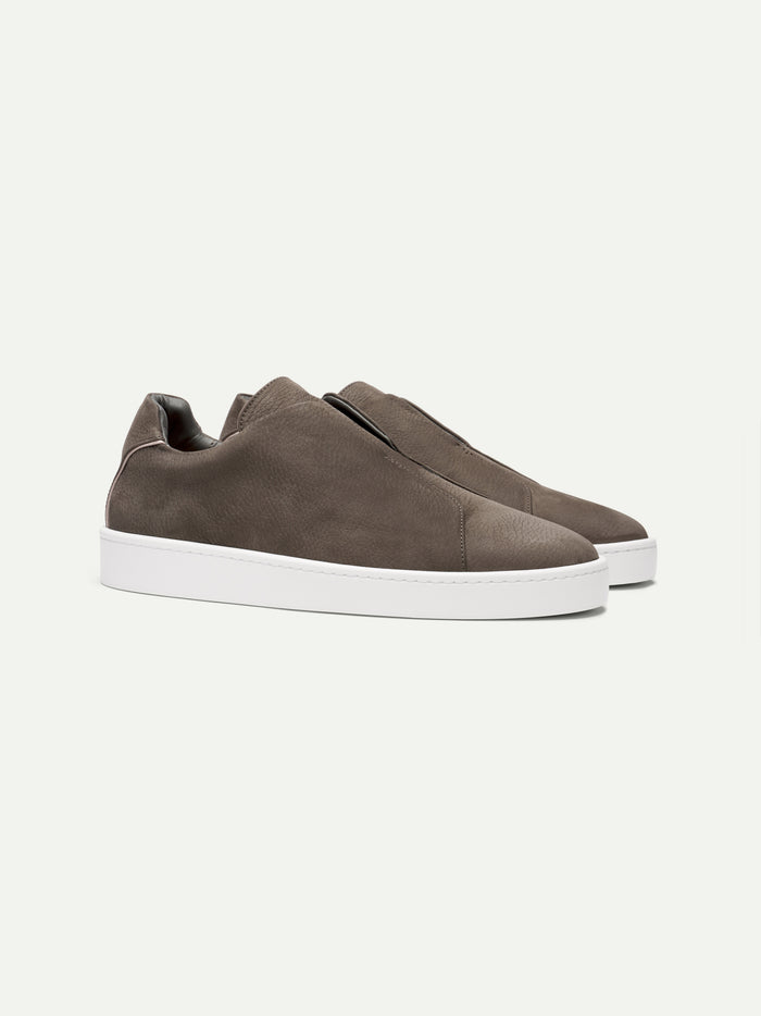 ASH GREY NUBUCK SNEAKER