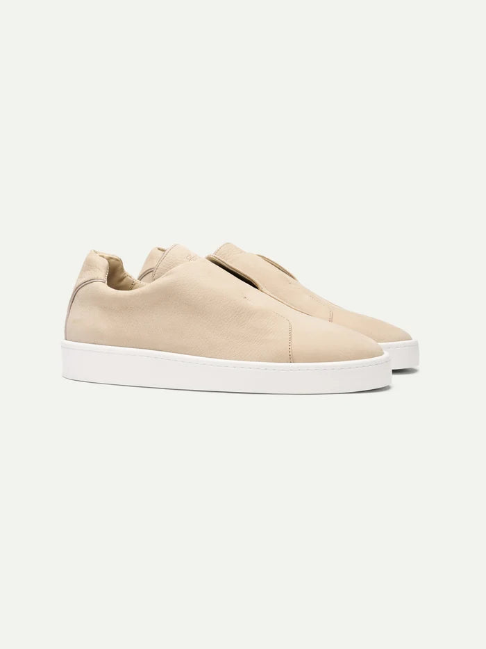 LIGHT BEIGE NUBUCK SNEAKER