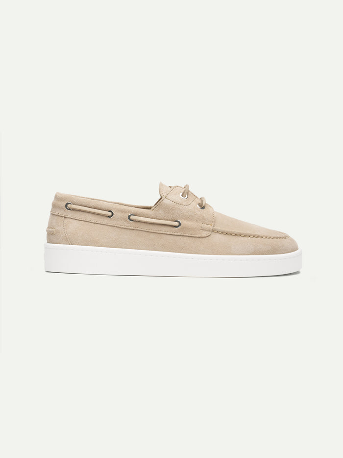 LIGHT BEIGE SUEDE SNEAKER