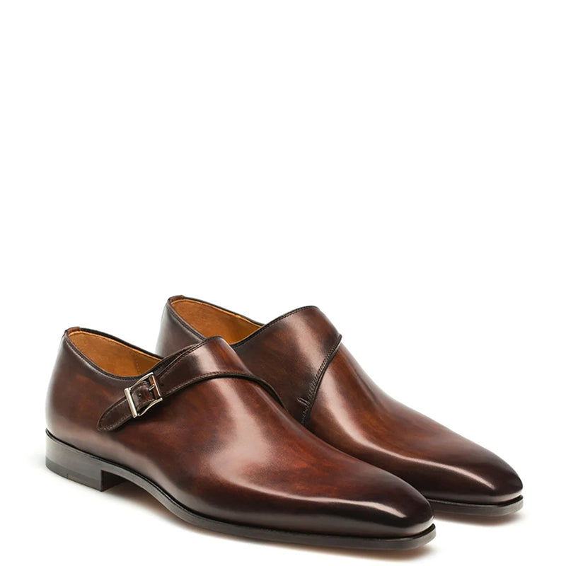 EREN | BROWN SINGLE MONK STRAP