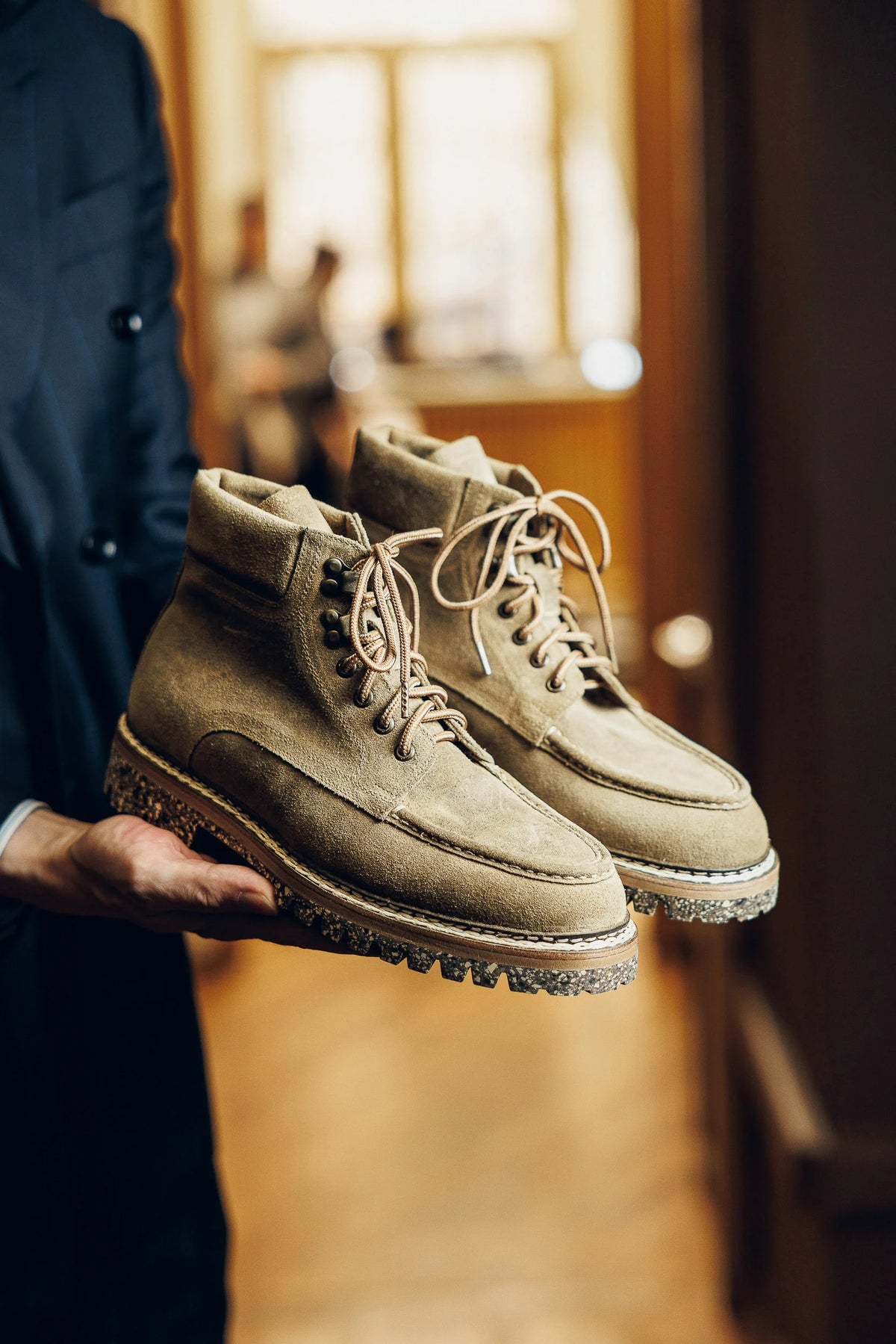 ED201 | OLIVE SAFARI BOOTS