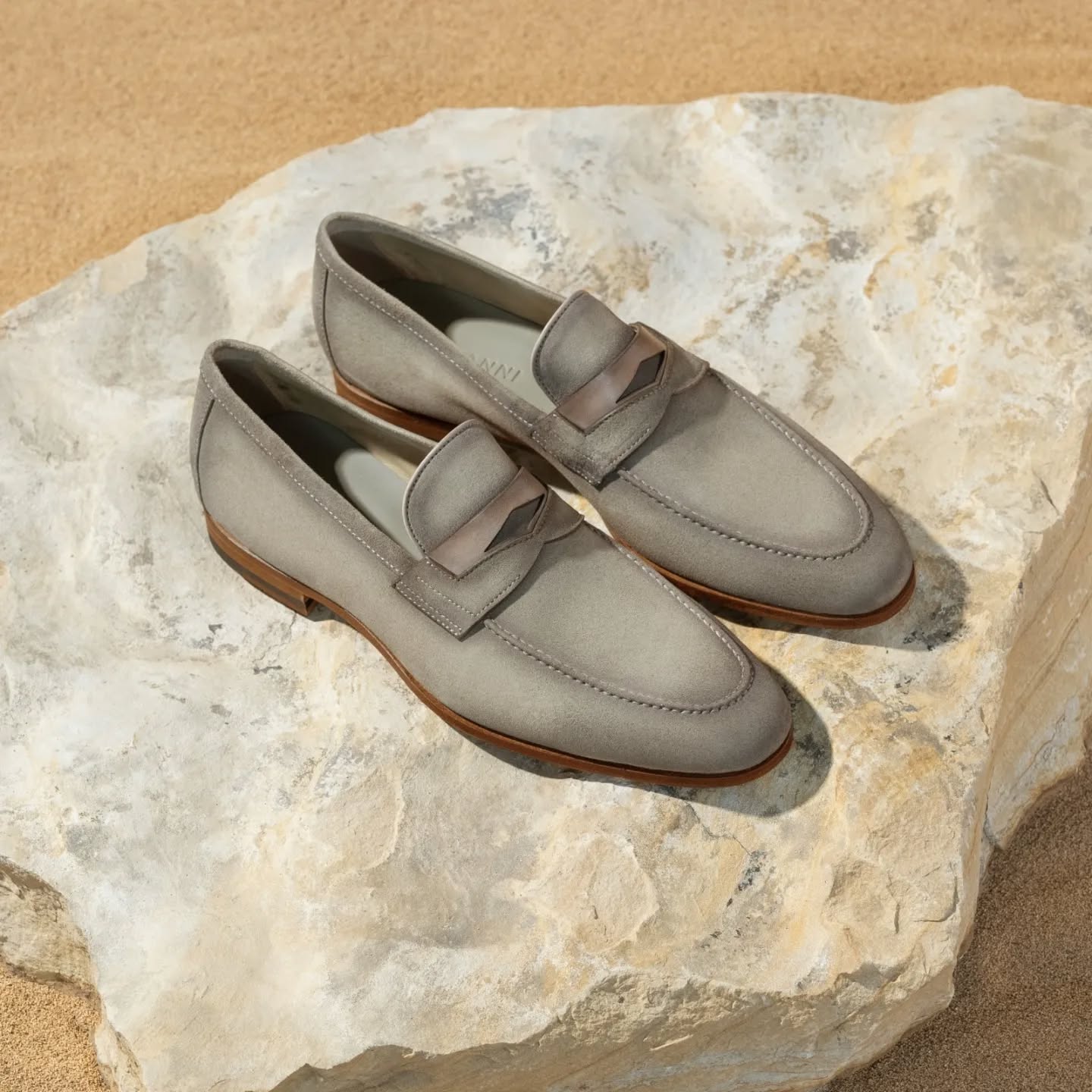SUMMER | LIGHT GREEN LOAFERS