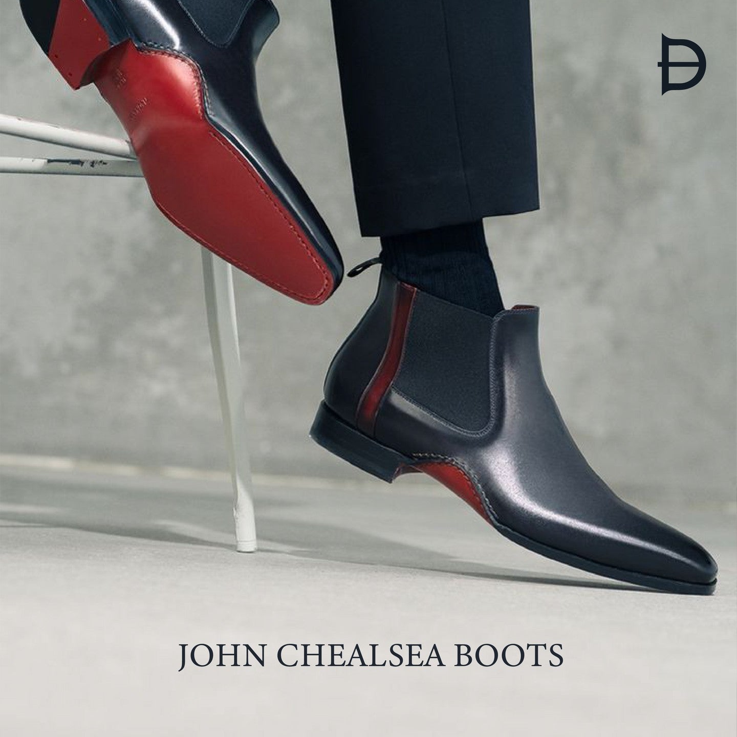 JOHN | BLACK CHELSEA BOOTS