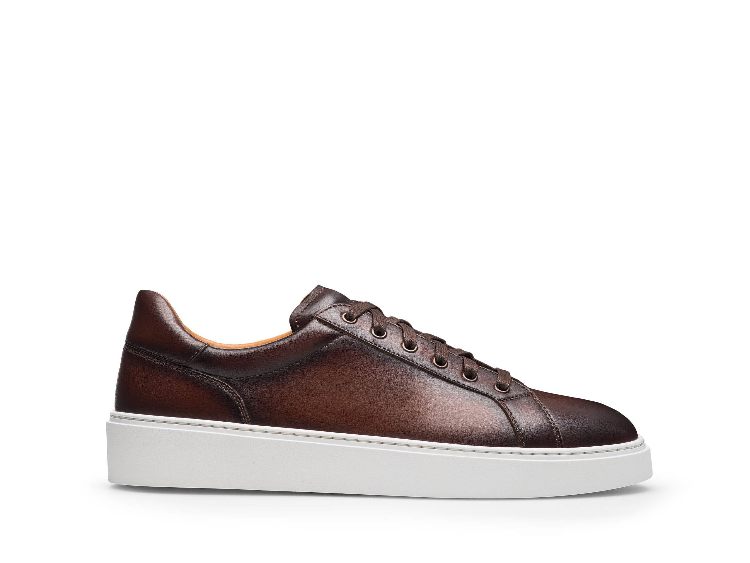 Luxe 88 | BROWN LEATHER SNEAKERS