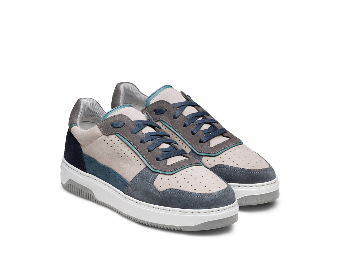 MANTOVA-23 - COLORFUL SUEDE LEATHER SNEAKERS