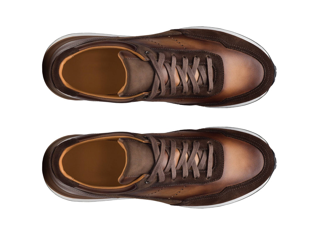 Steven - DARK BROWN SUEDE LEATHER SNEAKERS