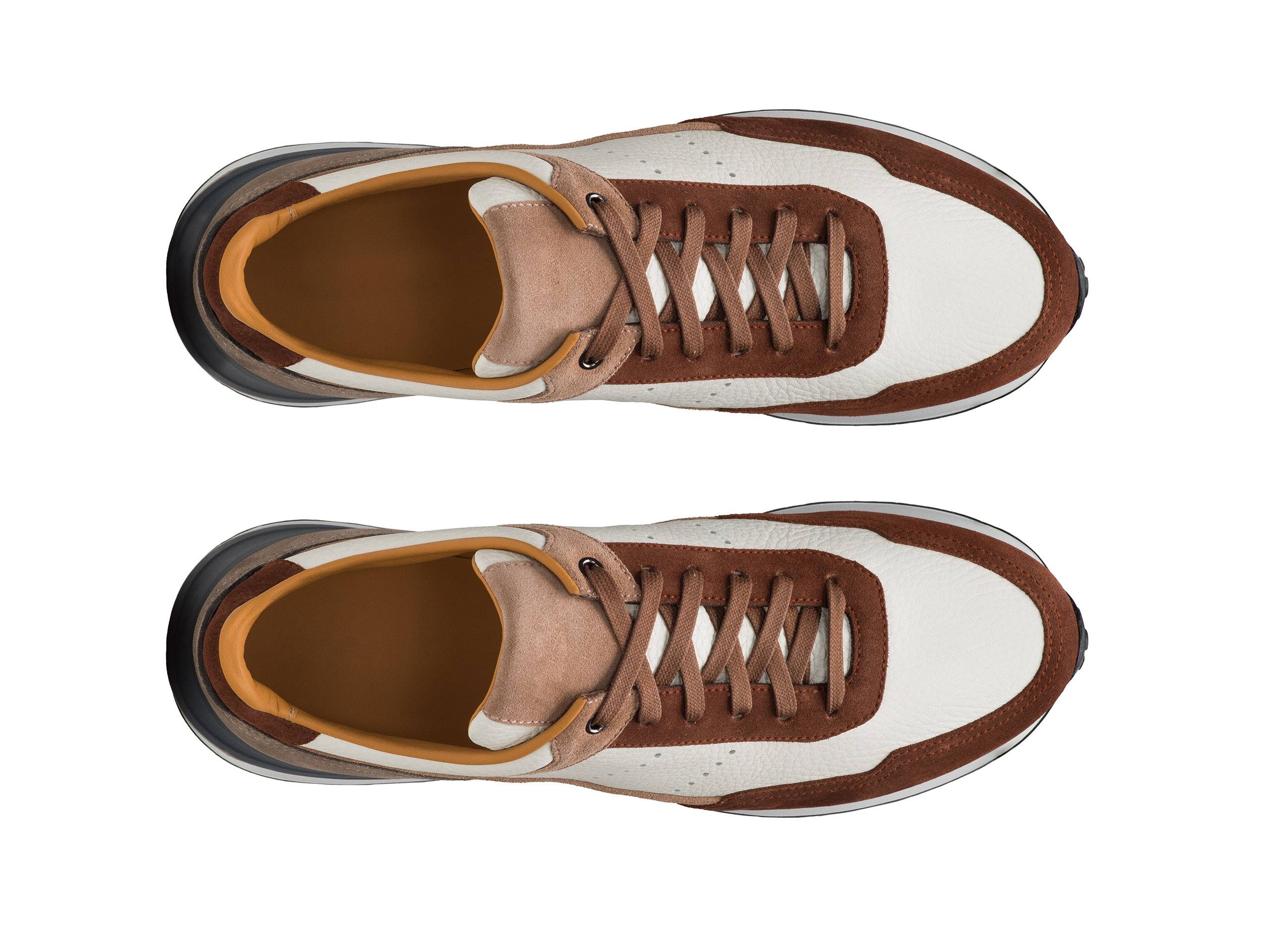 Stephen - TRIPPLE SHADE SUEDE LEATHER SNEAKERS