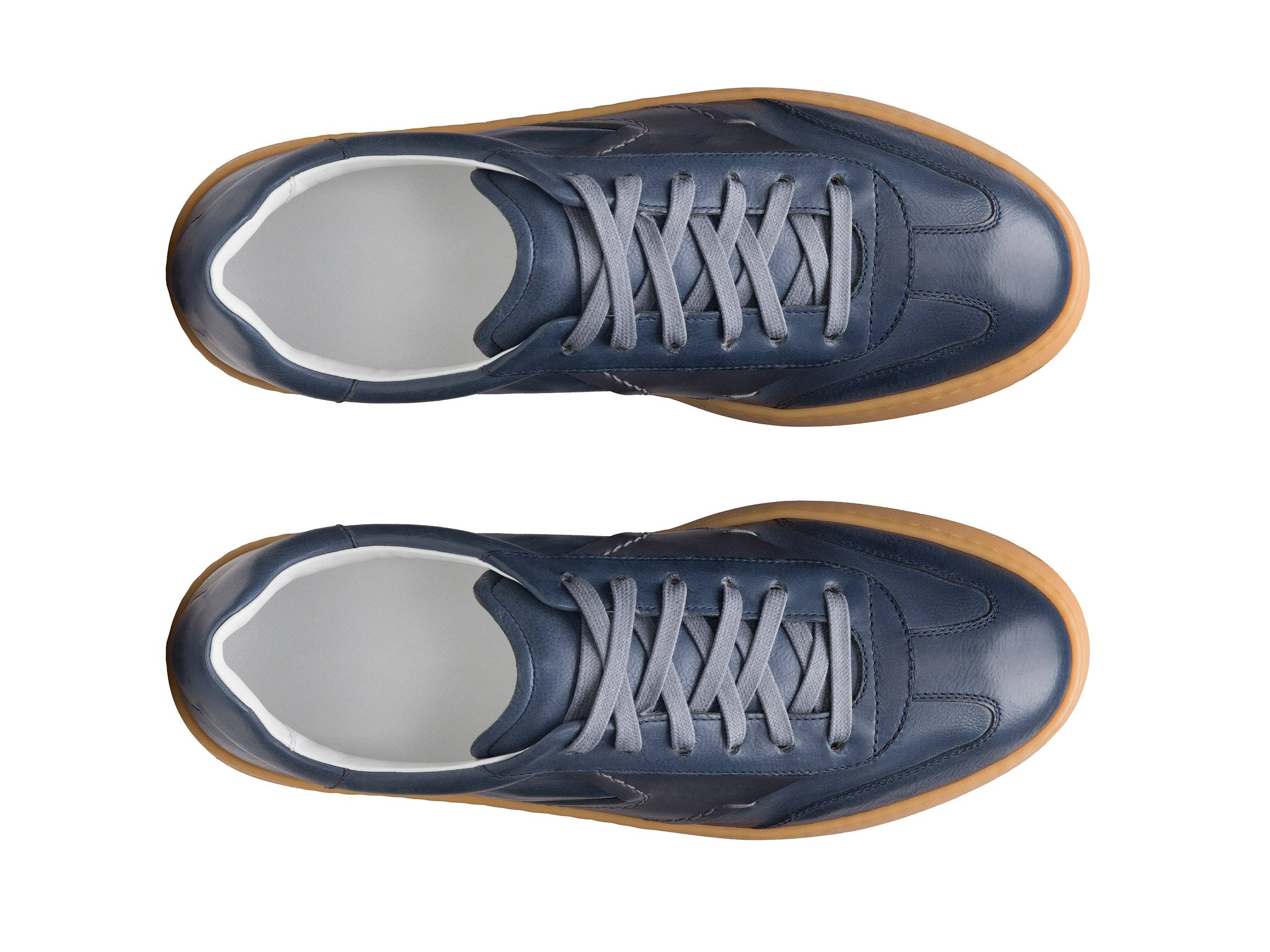 Torque | Blue Leather sneakers