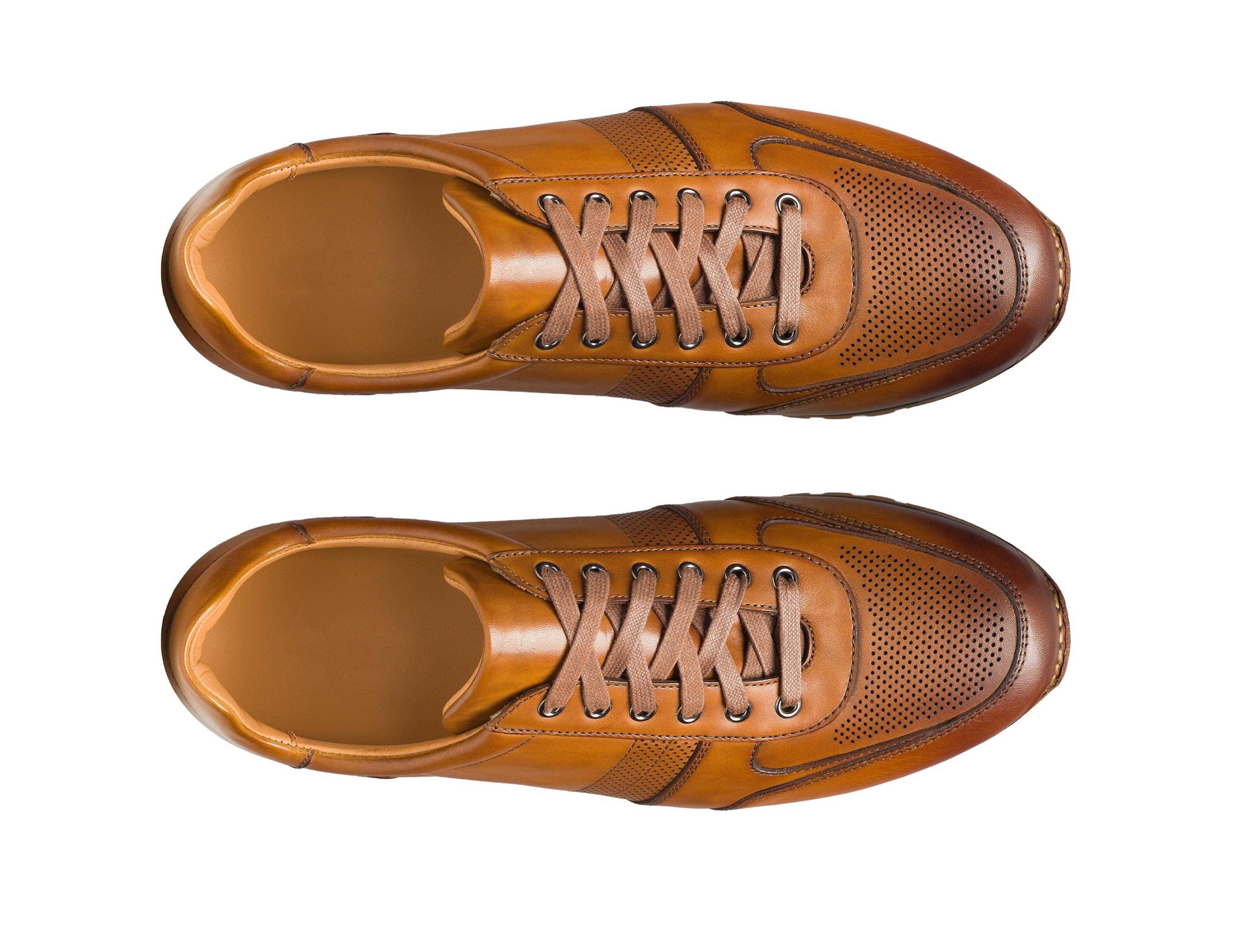 Velo 24 | tan leather sneakers