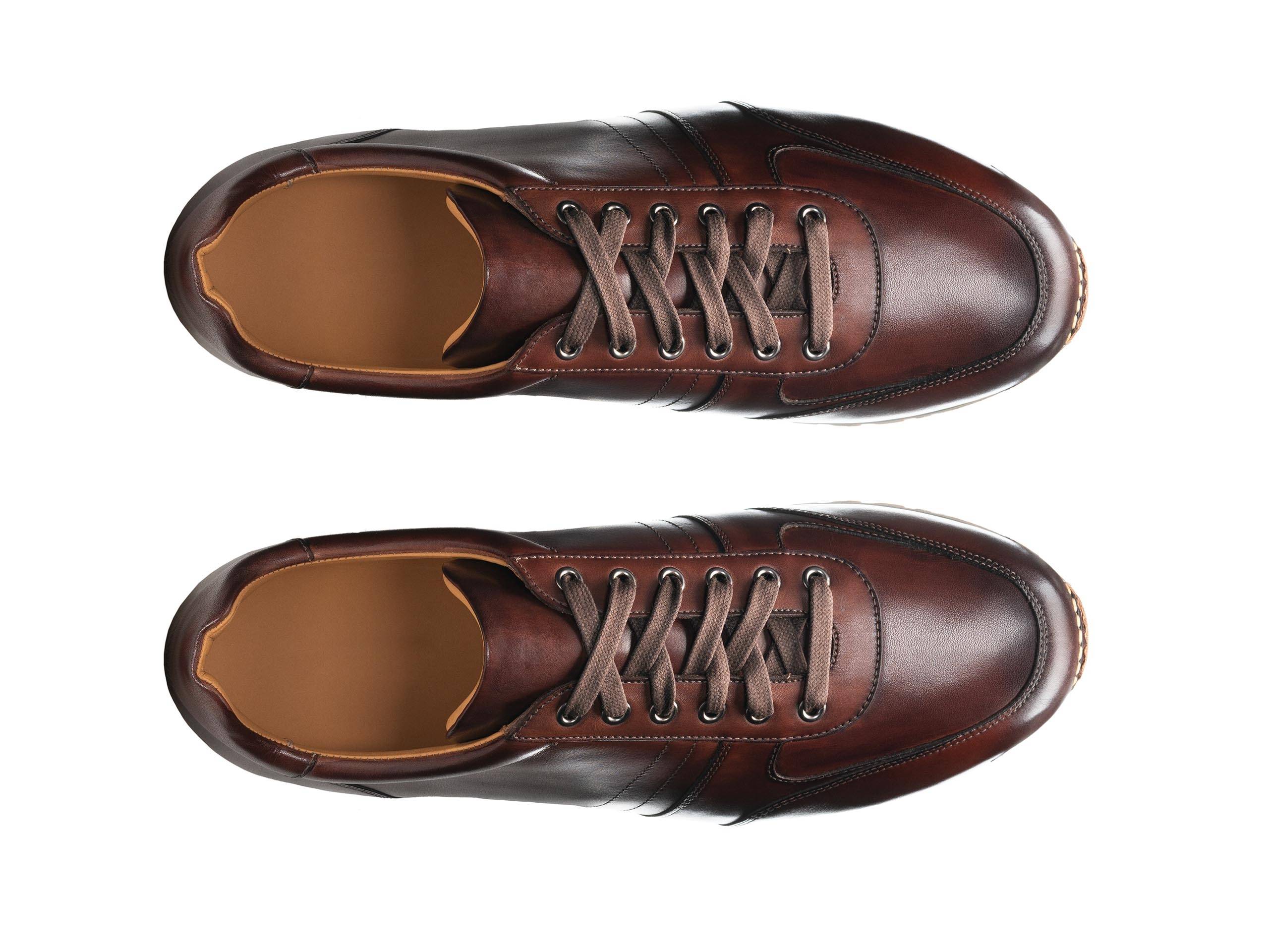 GLIDE 330 | BROWN LEATHER SNEAKER