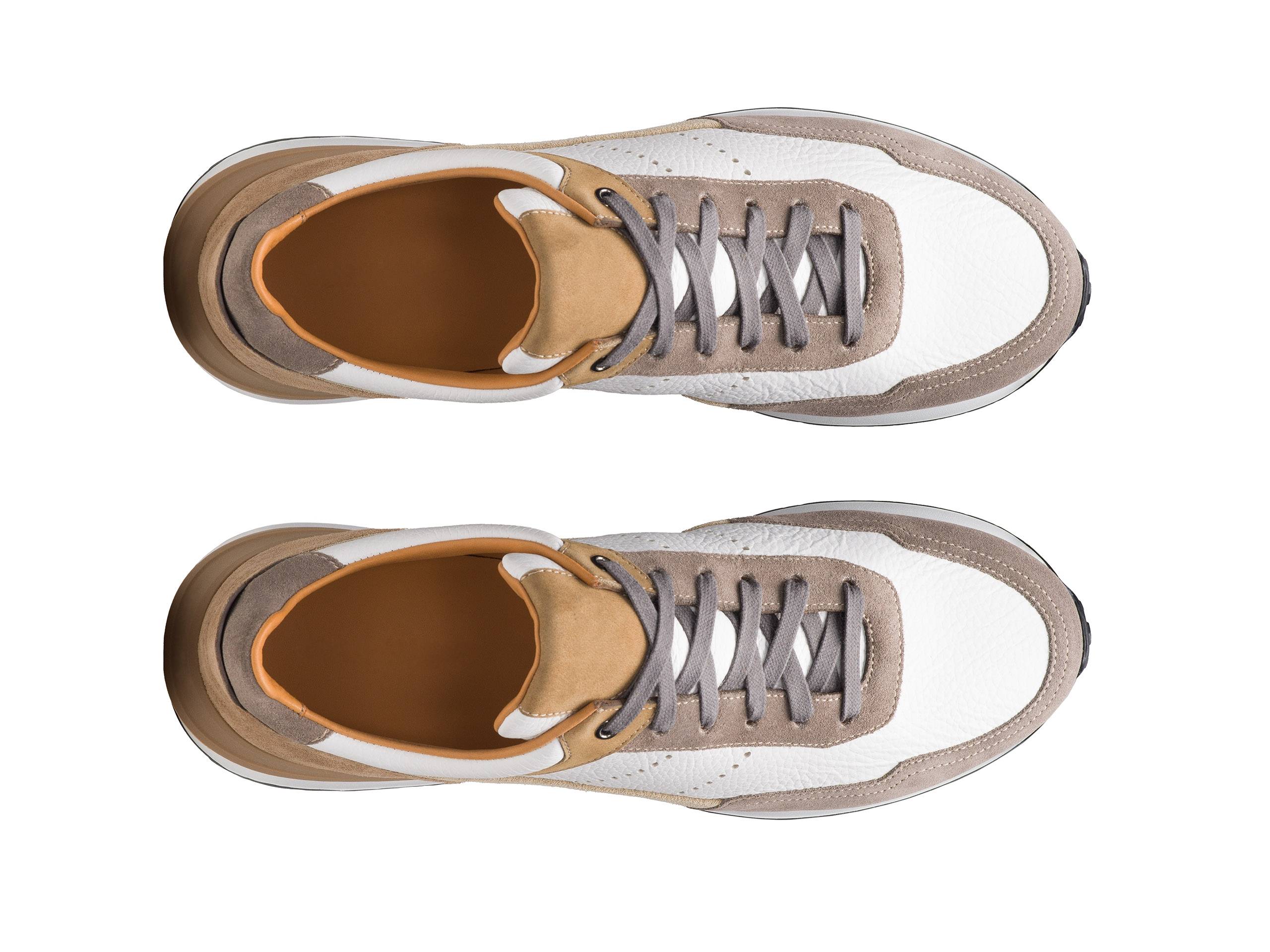 Peter - PURPLE & BROWN SUEDE LEATHER SNEAKERS