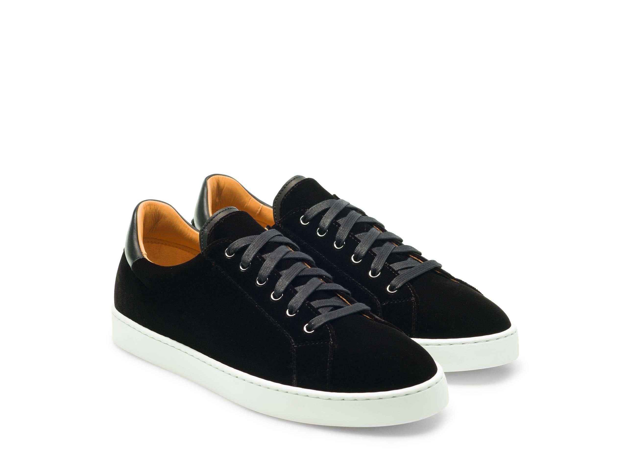 Steven - Z BLACK SUEDE LEATHER SNEAKERS