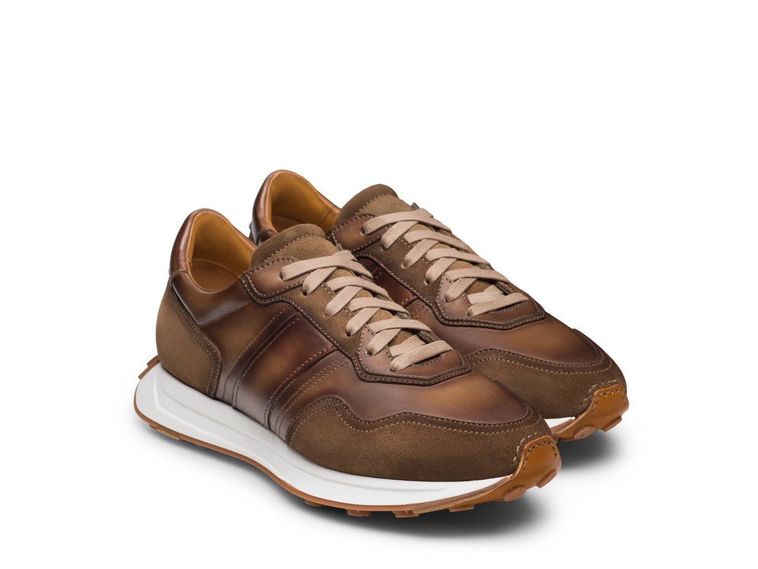James - BROWN SUEDE LEATHER SNEAKERS