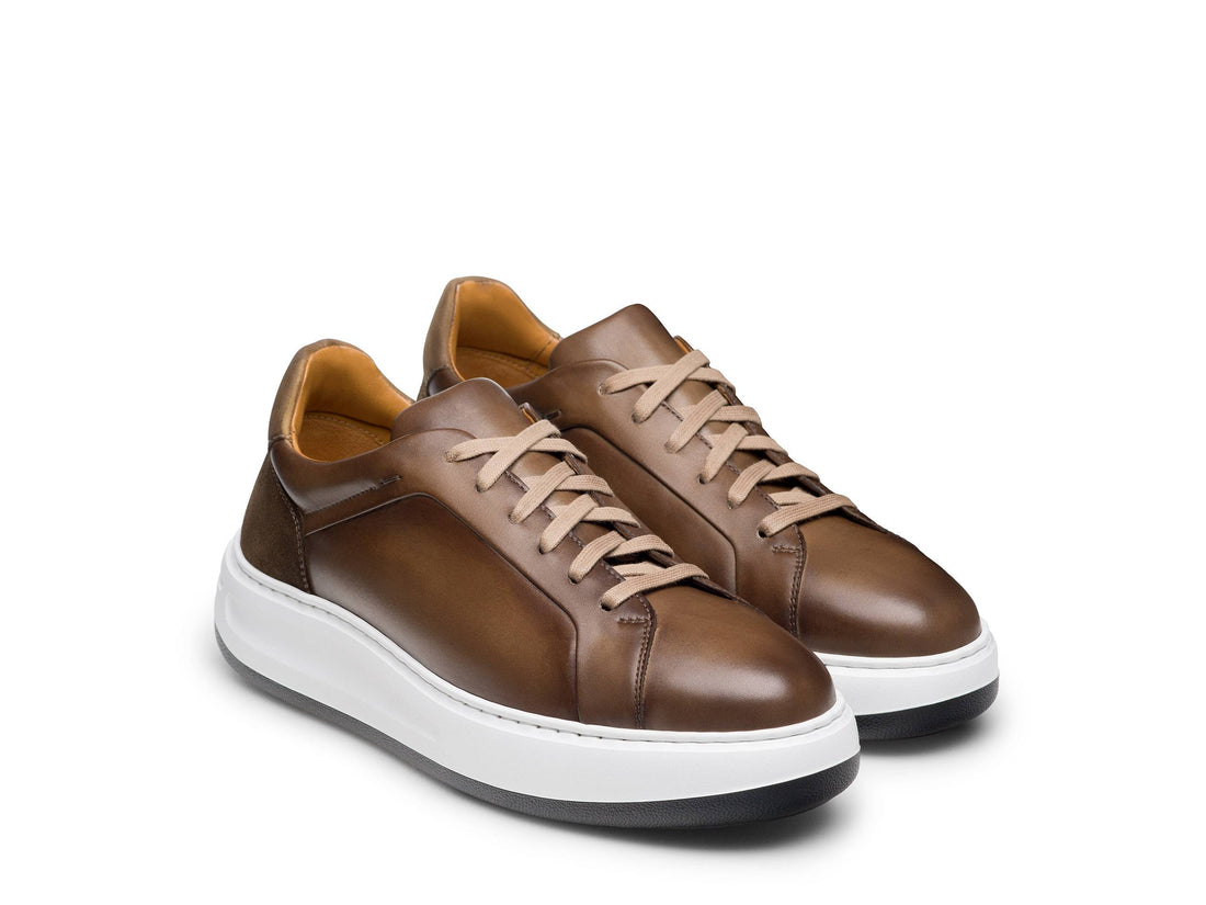 Bolt 71 | Tan leather sneakers