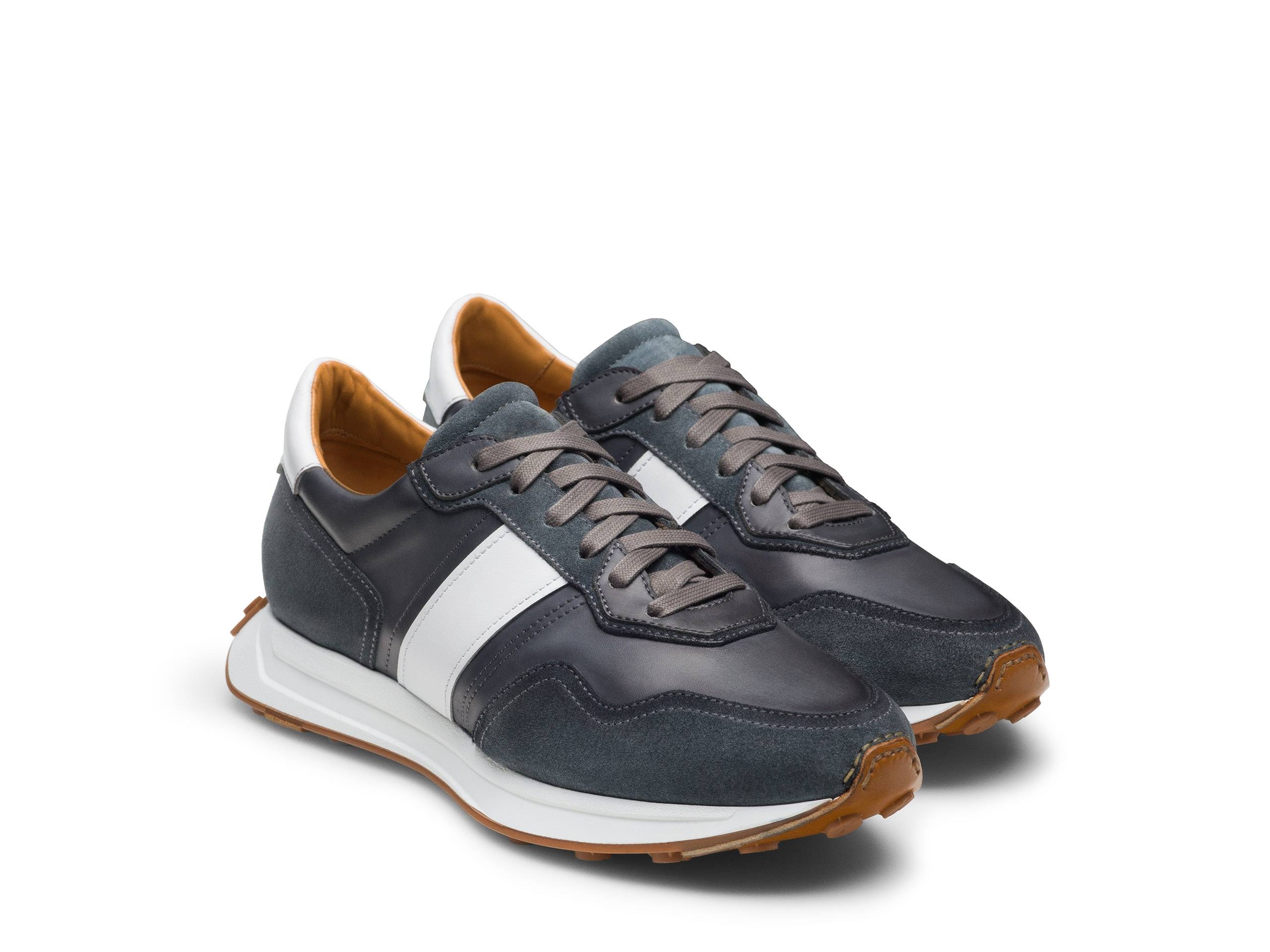 David - BLUE SUEDE LEATHER SNEAKERS