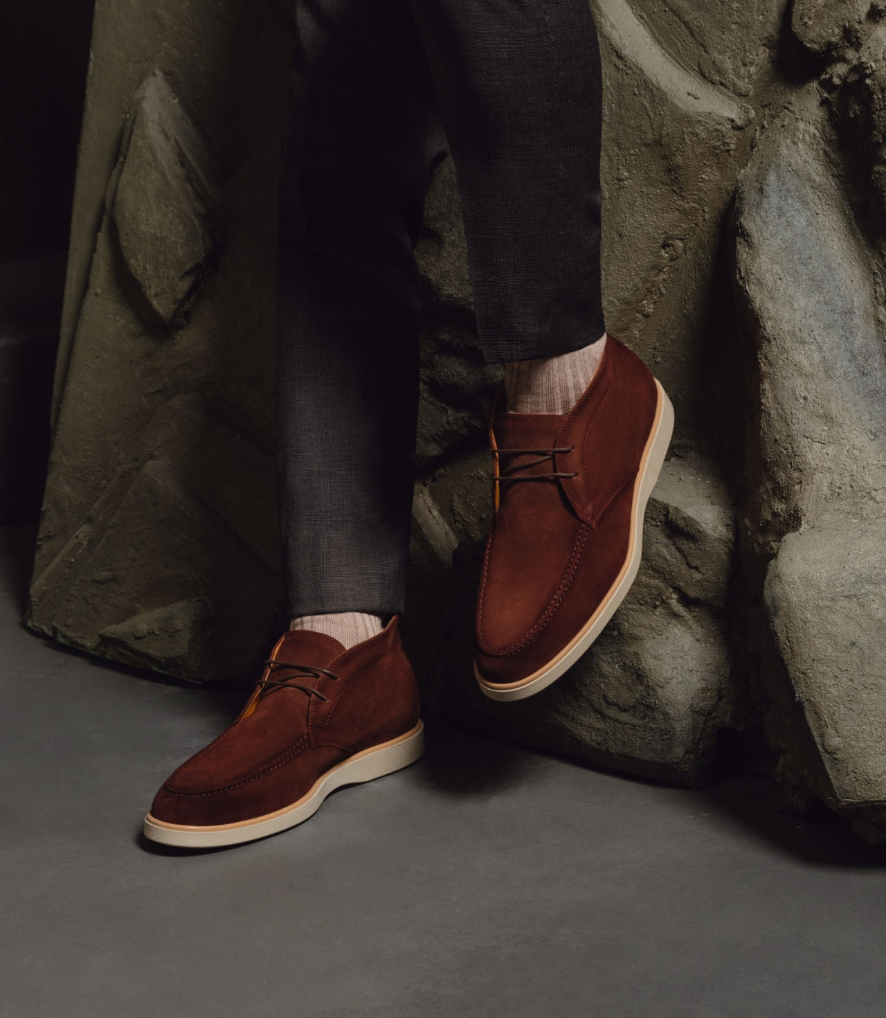 LESTER | COMFORTABLE SUEDE DERBY