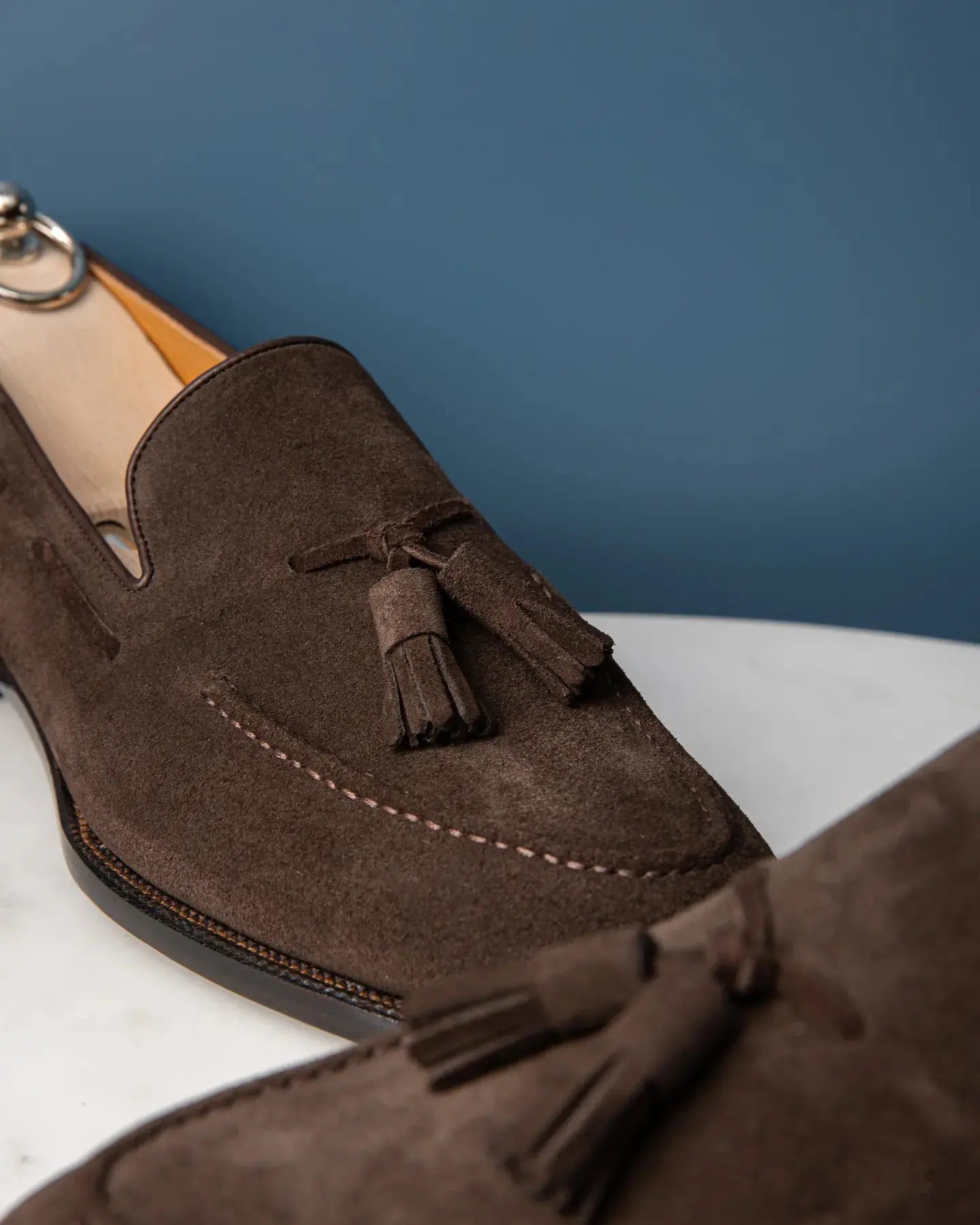 THE EDWARD - ITALIAN SUEDE LOAFERS