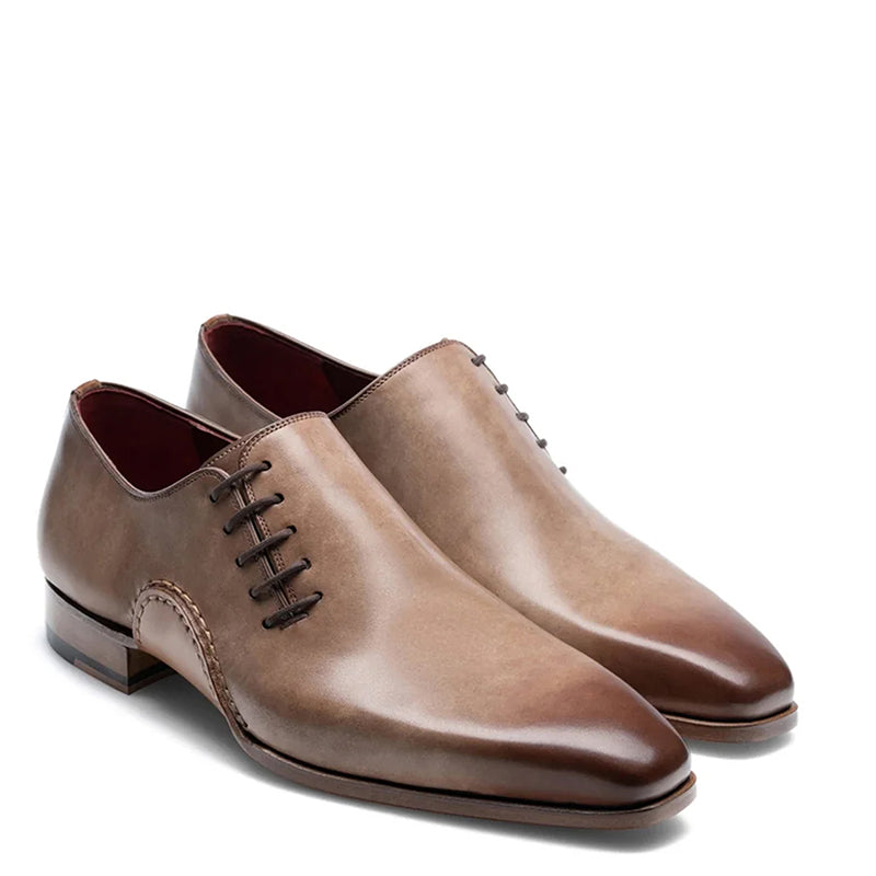 DAVID | OFF WHITE SIDE LACE OXFORD