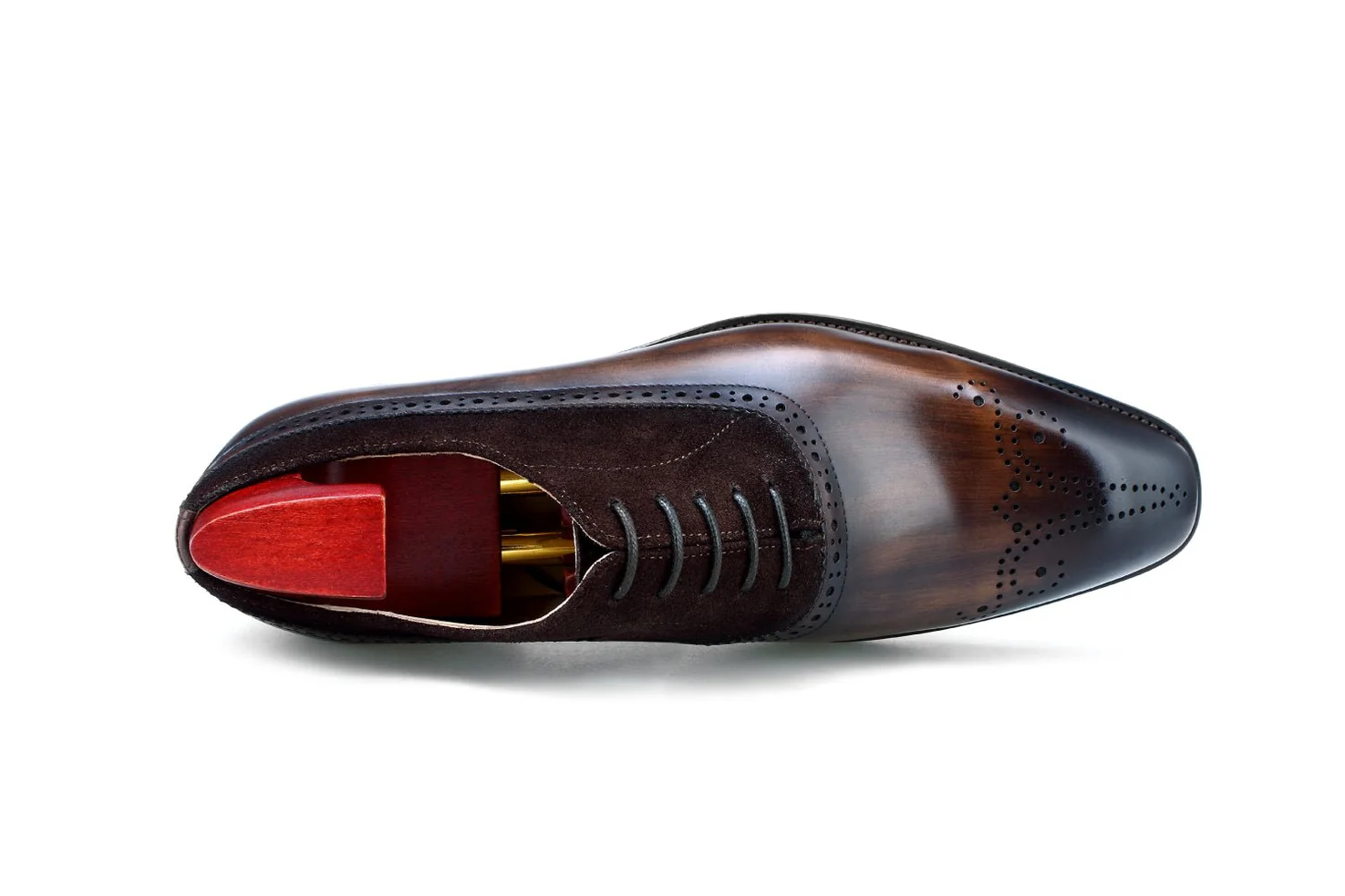 SAM | BROWN LEATHER LACE UPS