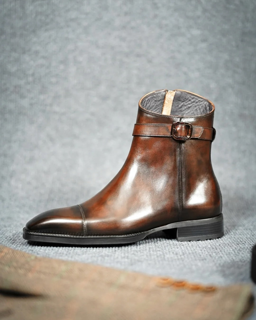 RAVEN | BROWN LEATHER BOOTS