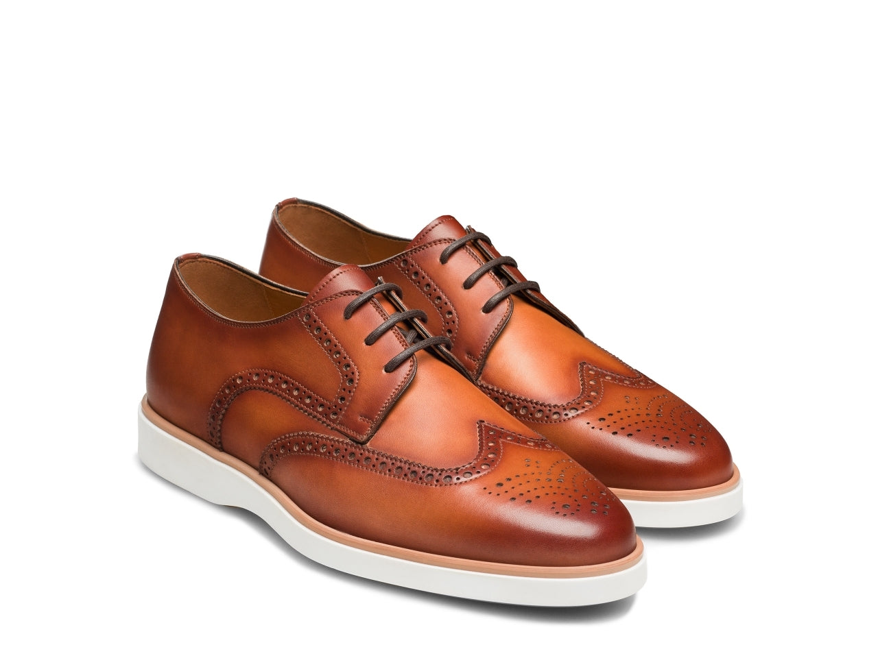ALEX | TAN COMFORTABLE LACE UPS
