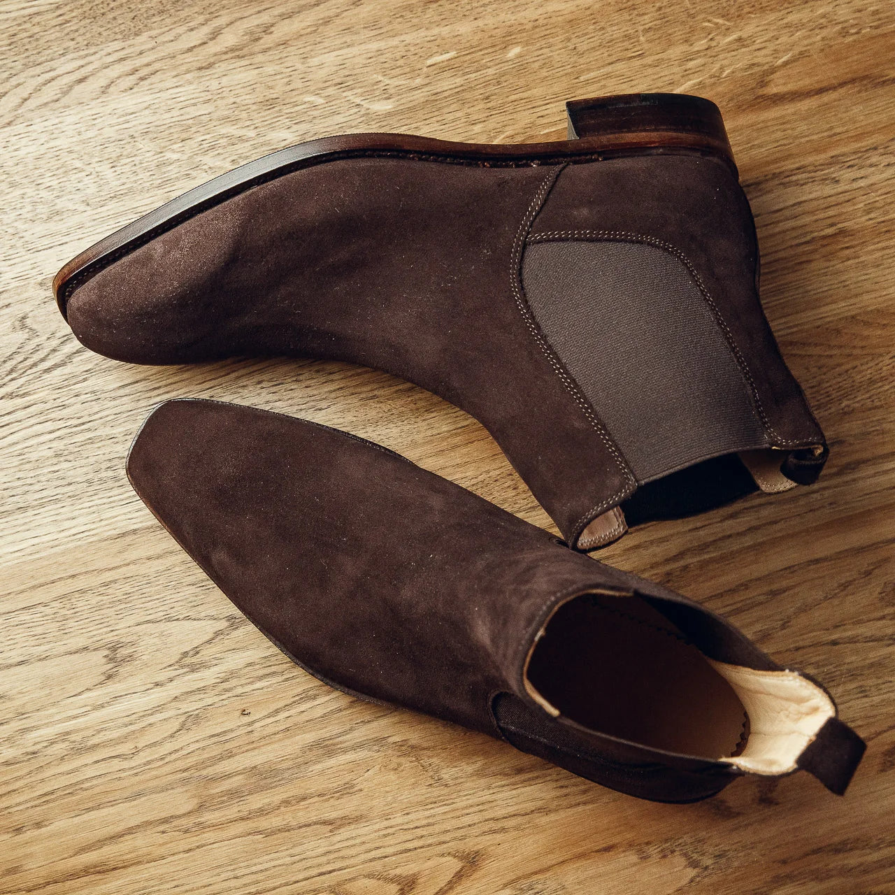CHELSEA BOOTS BROWN| PATINA FINISH