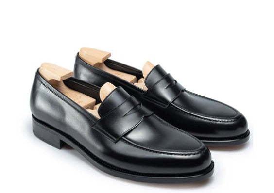AMSTER | BLACK LEATHER LOAFERS