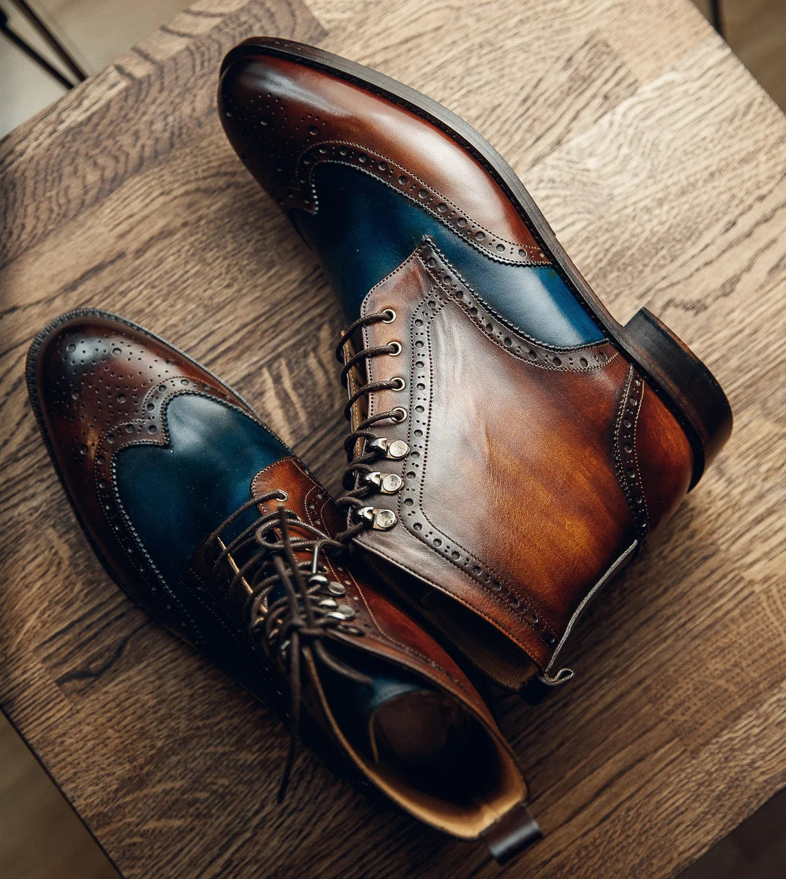 DERBY BROGUES | PATINA FINISH