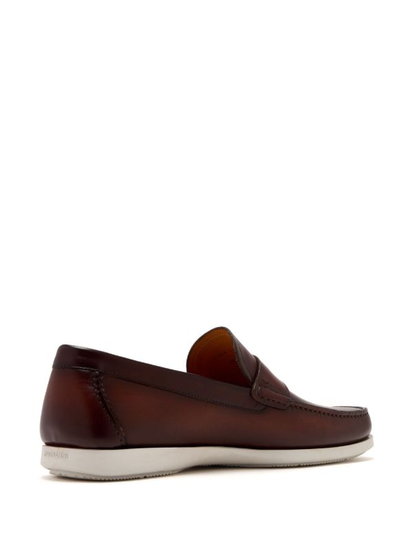 PENNY | BROWN LEATHER LOAFER