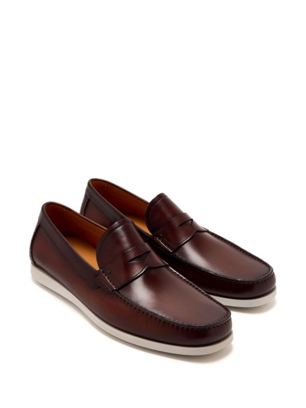 PENNY | BROWN LEATHER LOAFER