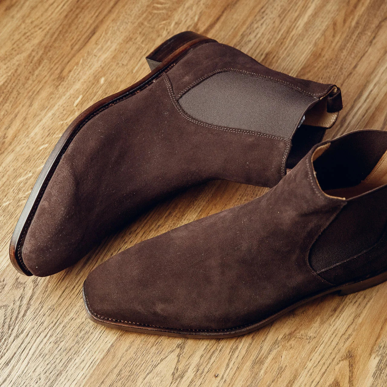 CHELSEA BOOTS BROWN| PATINA FINISH