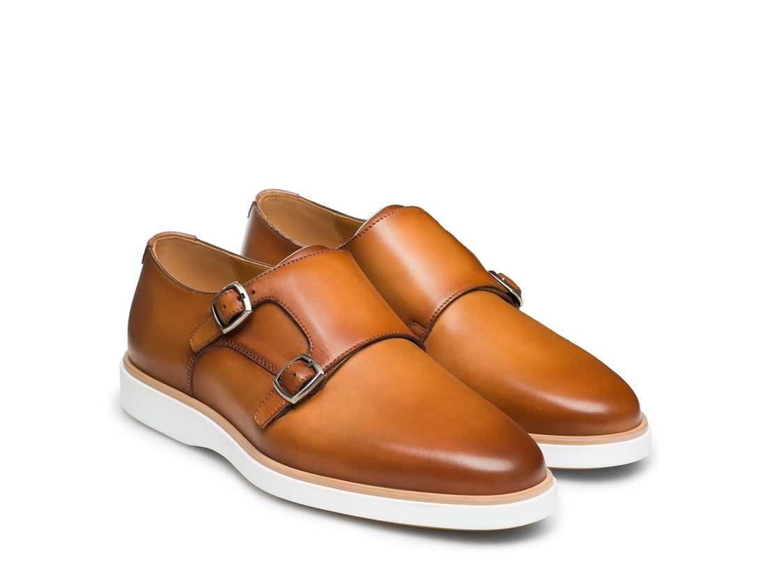SIGNATURE 2.0 |  TAN COMFORTABLE MONKSTRAPS