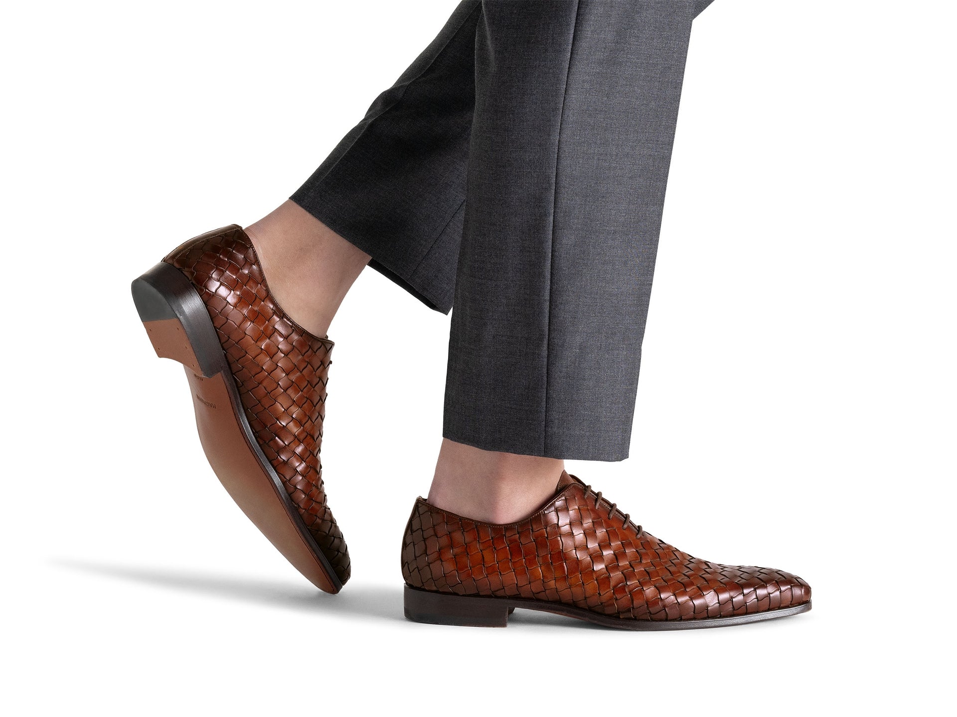 AUGUSTUS TAN | WOVEN LACE UPS