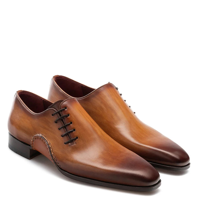 DAVID | TAN SIDE LACE OPANKA