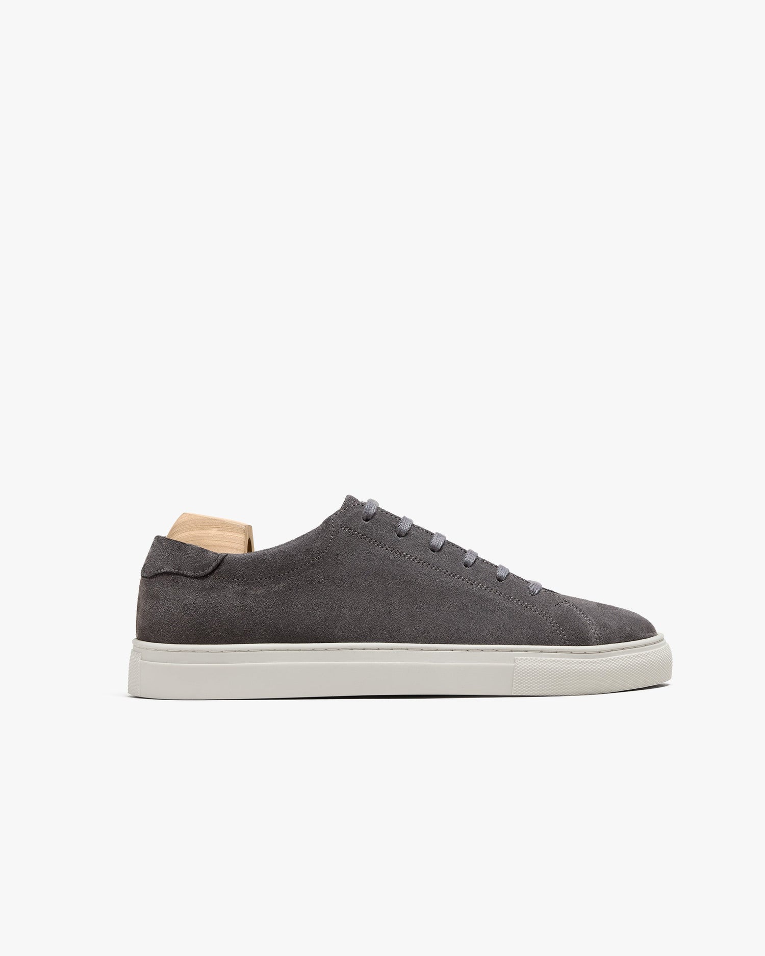 AARON | DARK GREY SUEDE LEATHER SNEAKERS