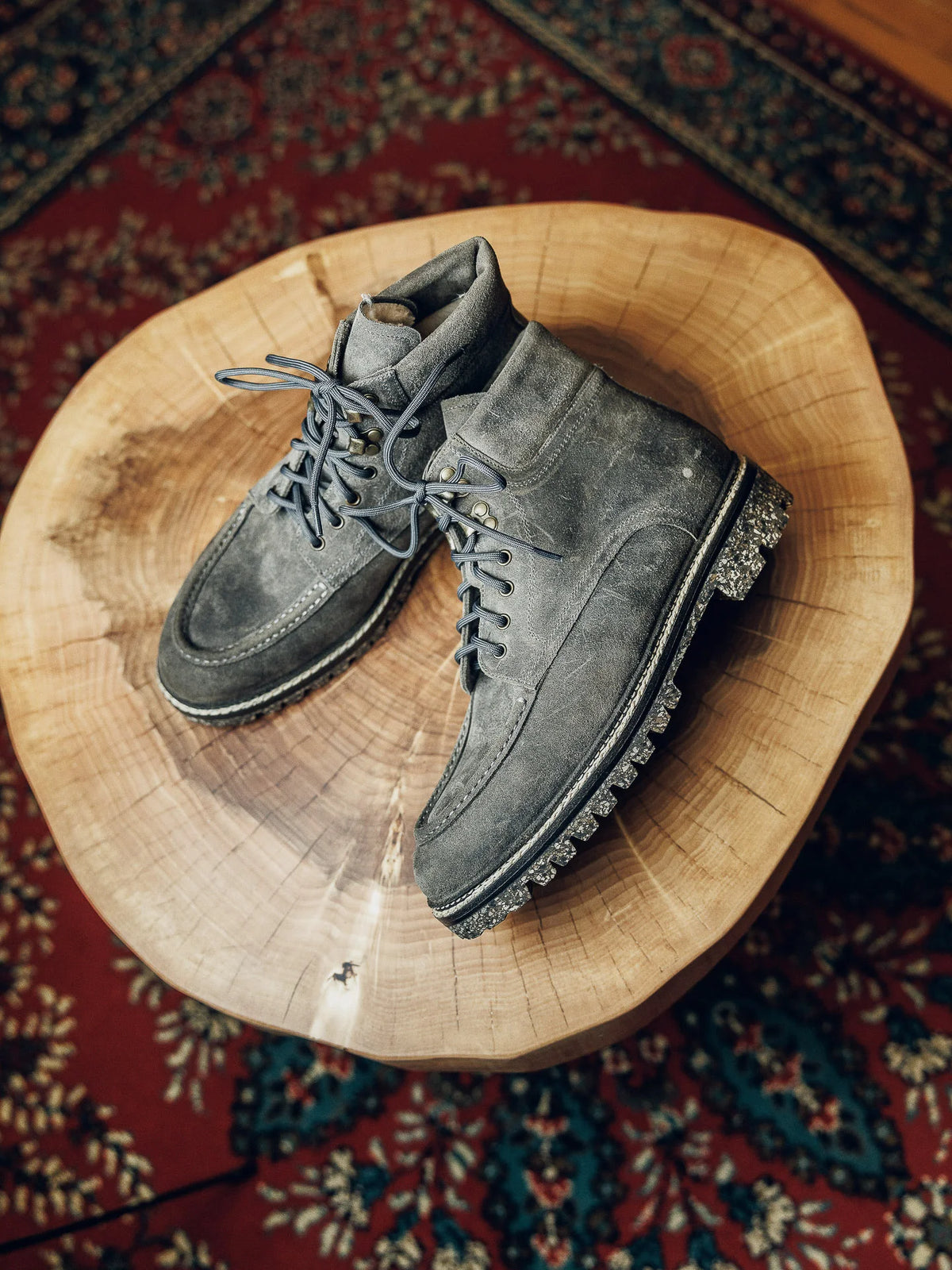ED198 | GREY SAFARI BOOTS